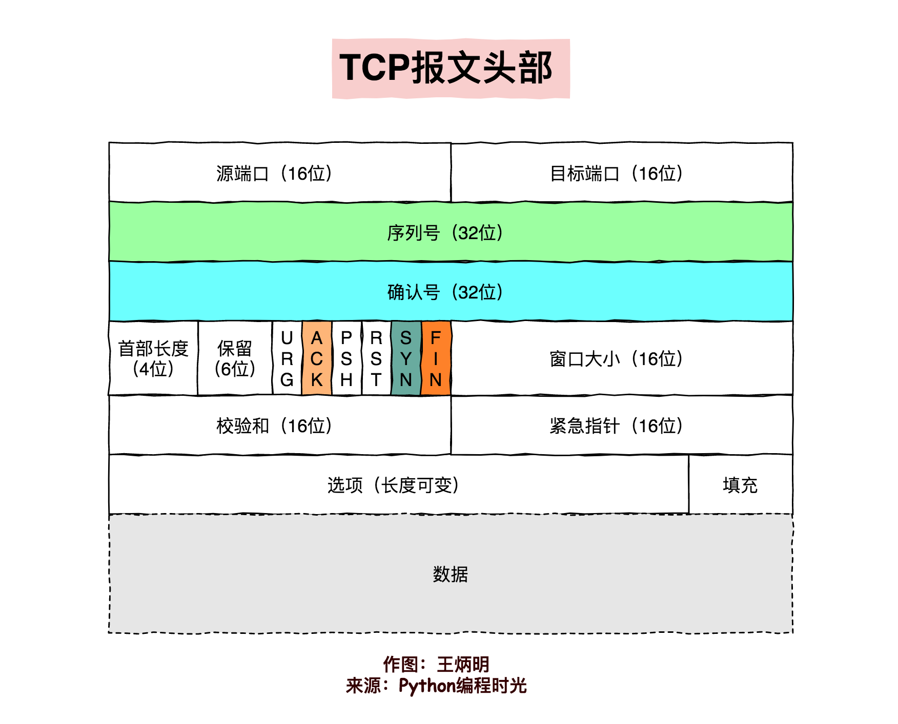 TCP 报文首部