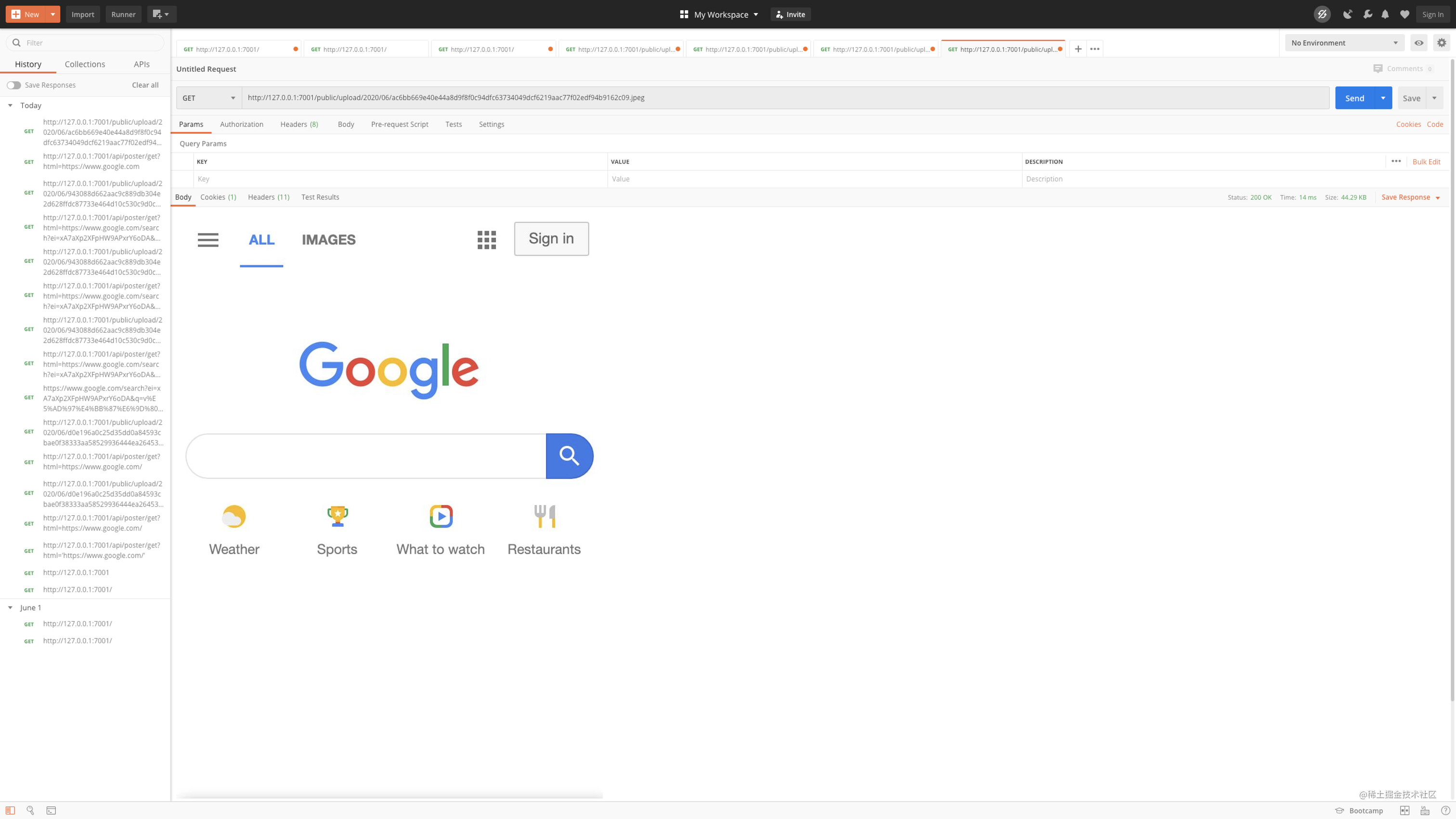 图片预览