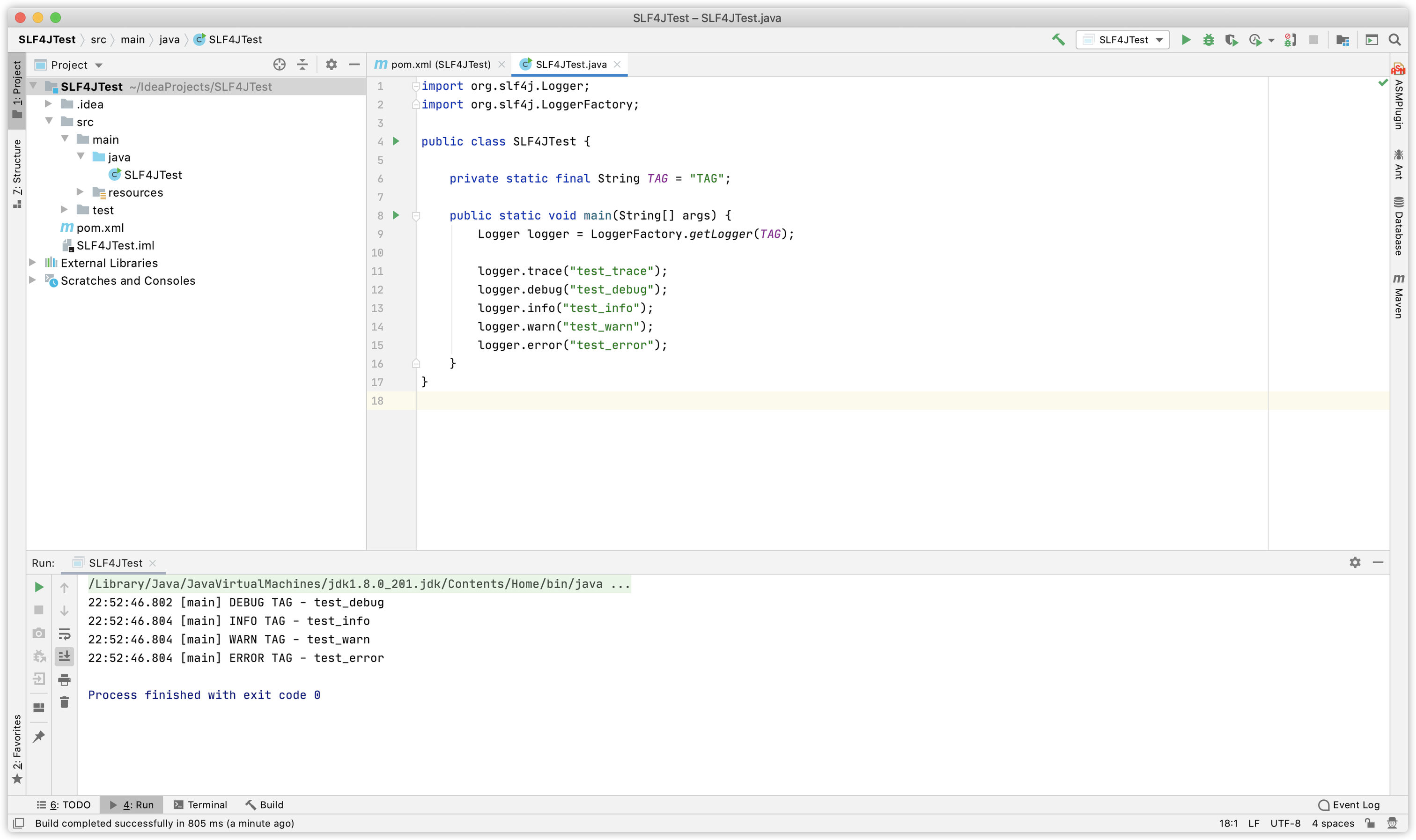 Java logging slf4j maven maven repository l 