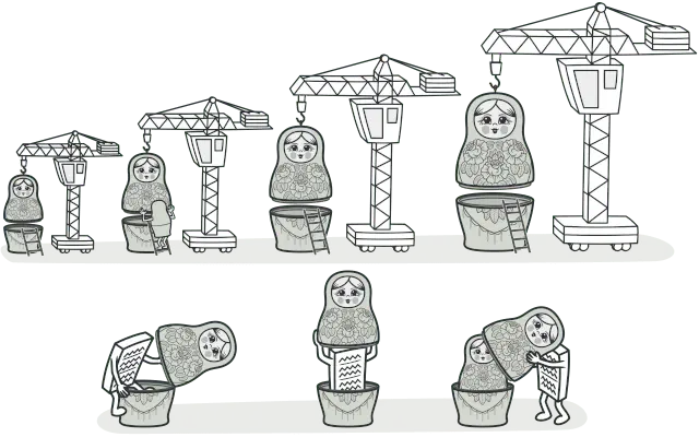 装饰器模式，图片来自 refactoringguru.cn