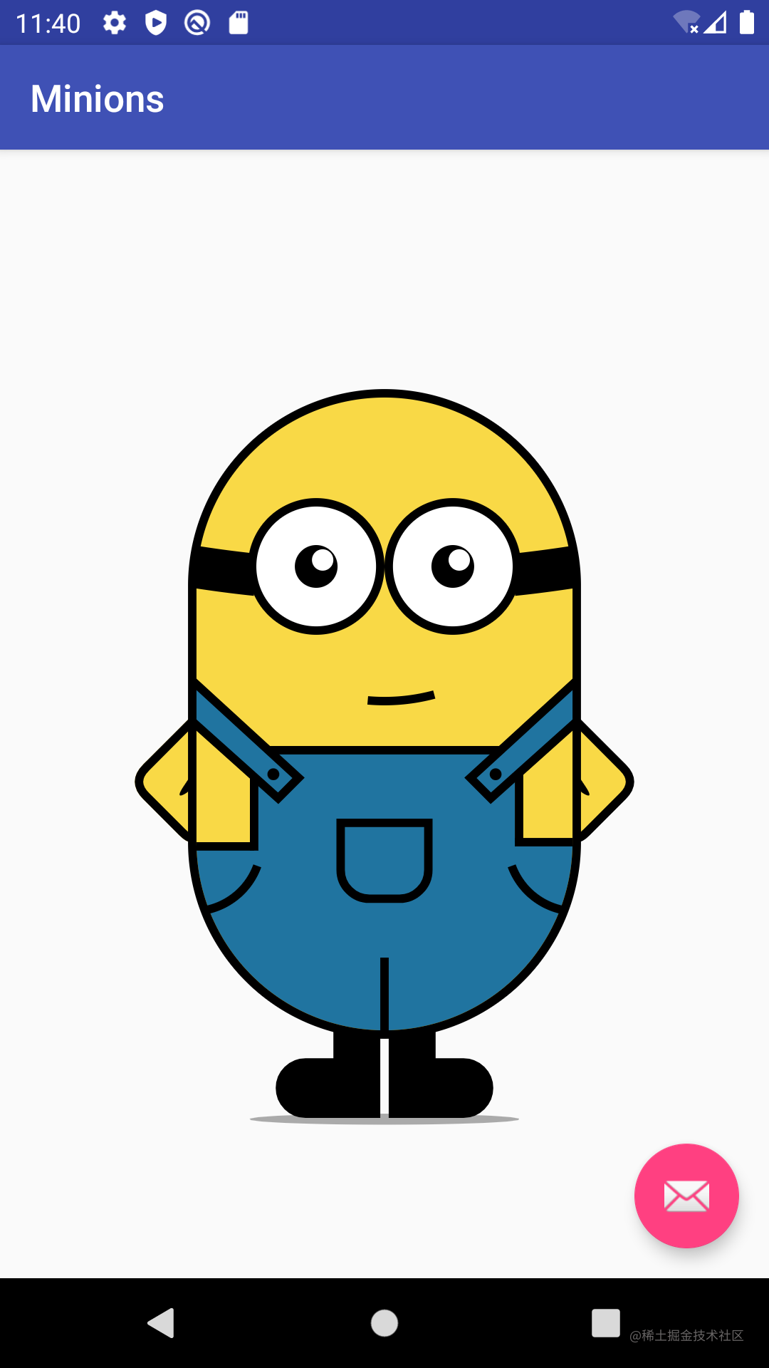 androidcanvas绘制小黄人