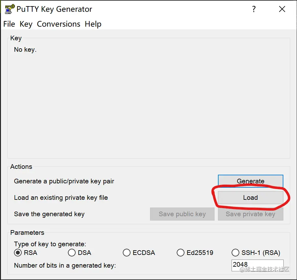 PuTTYgen
