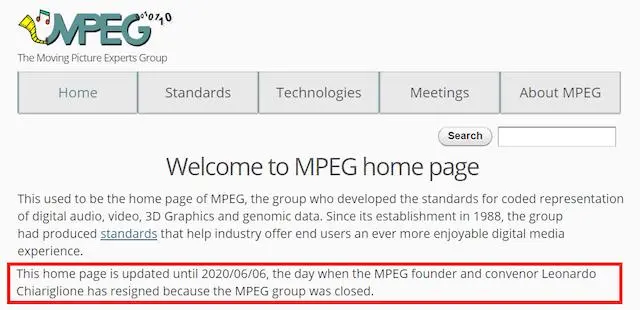 是MPEG没有未来，还是未来不需要MPEG