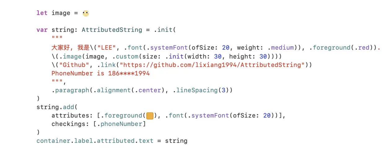 AttributedString-Checking