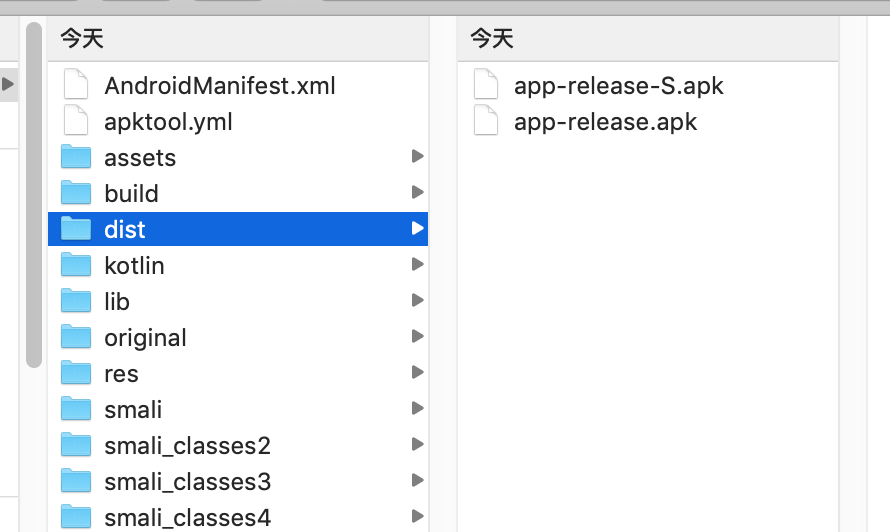 打包好之后就在dist目录下