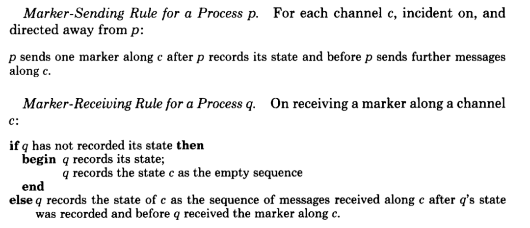 图4\. Chandy-Lamport Marker 处理