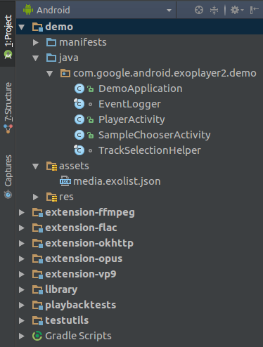 Android Studio中的项目