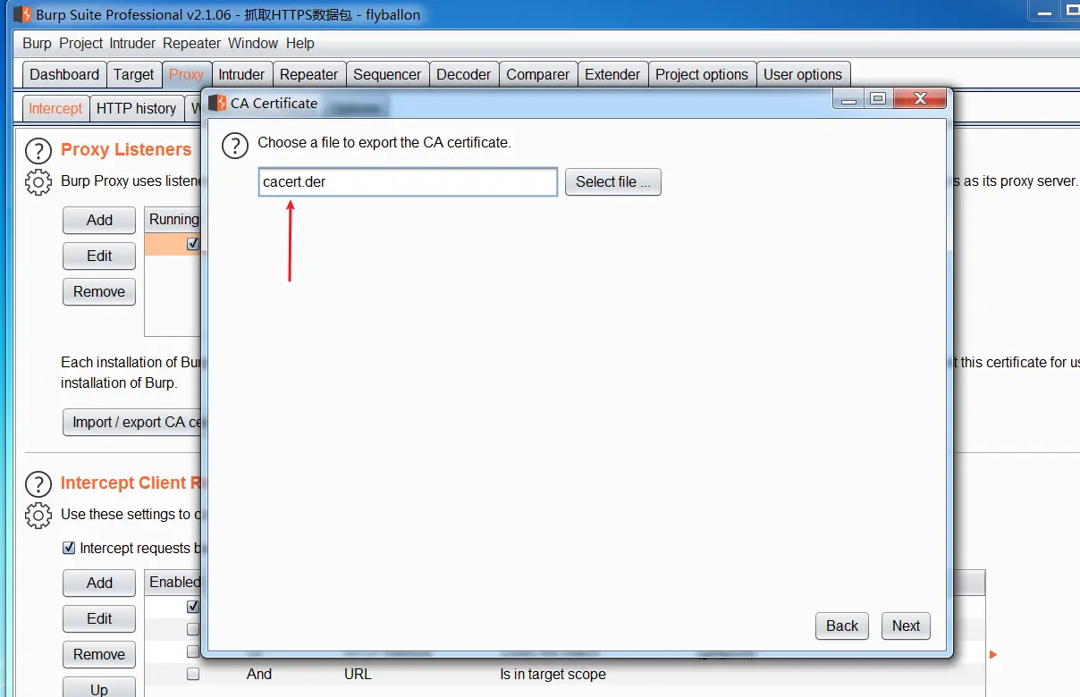 Burpsuite安装证书-3