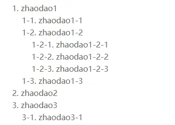 级联counters效果图