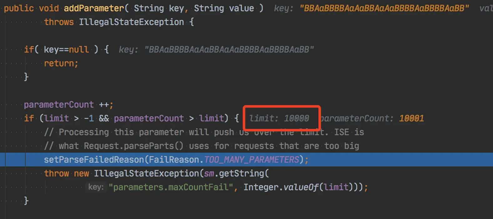 post参数数量被限制
