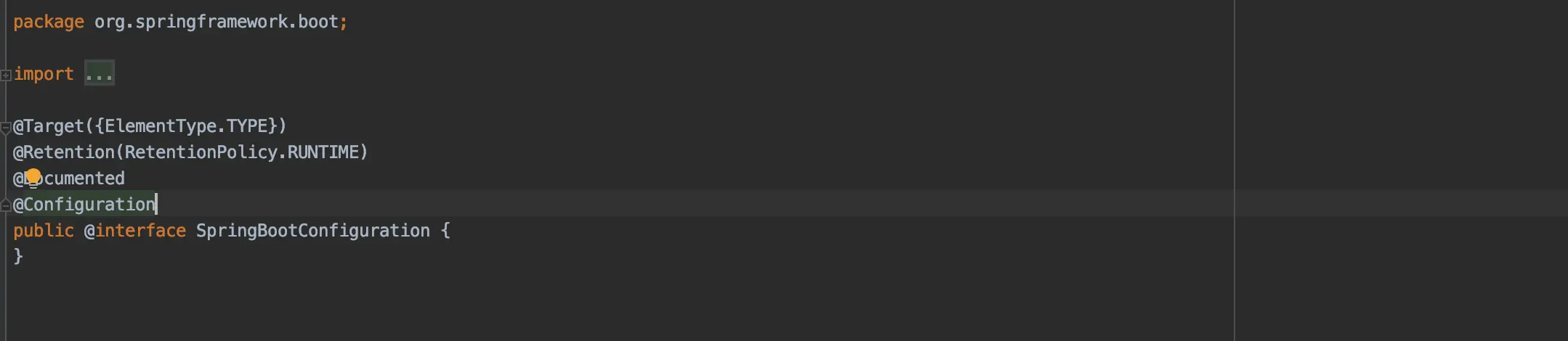 @SpringBootConfiguration注解