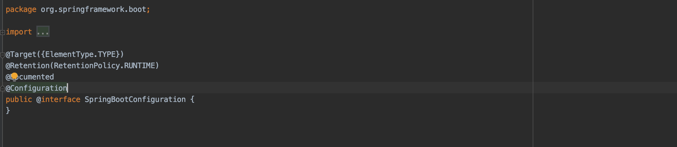 @SpringBootConfiguration注解