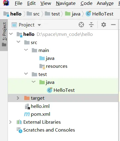 名为hello的Module