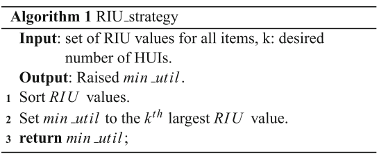 Real item utilities