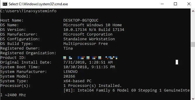 Windows 下 cmd 程序