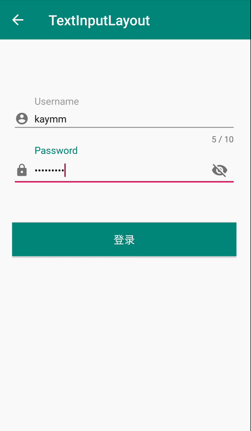Android Material Design 系列之 TextInputLayout 开发详解本文是 Material - 掘金