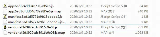 dist/static/js  未加版本