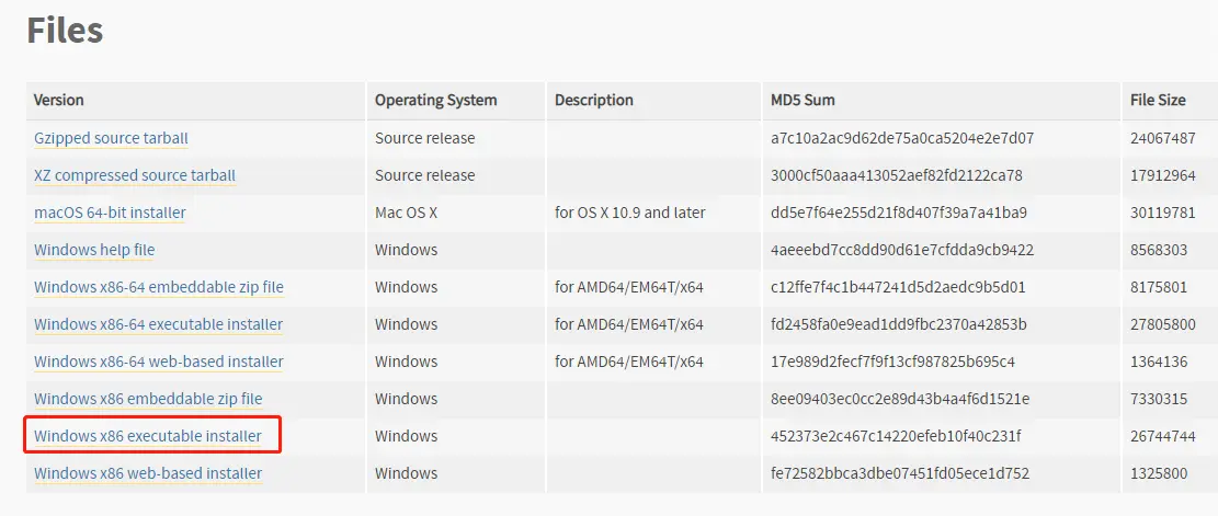 选择下载安装版