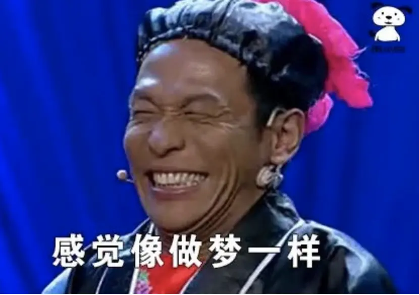 感觉像做梦一样