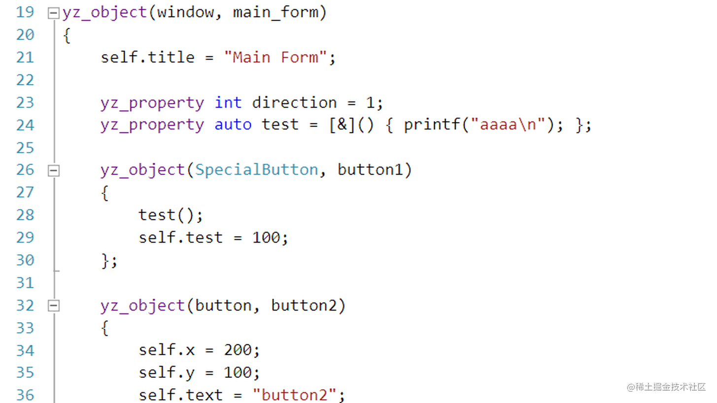 写出形似 QML 的 C++ 代码