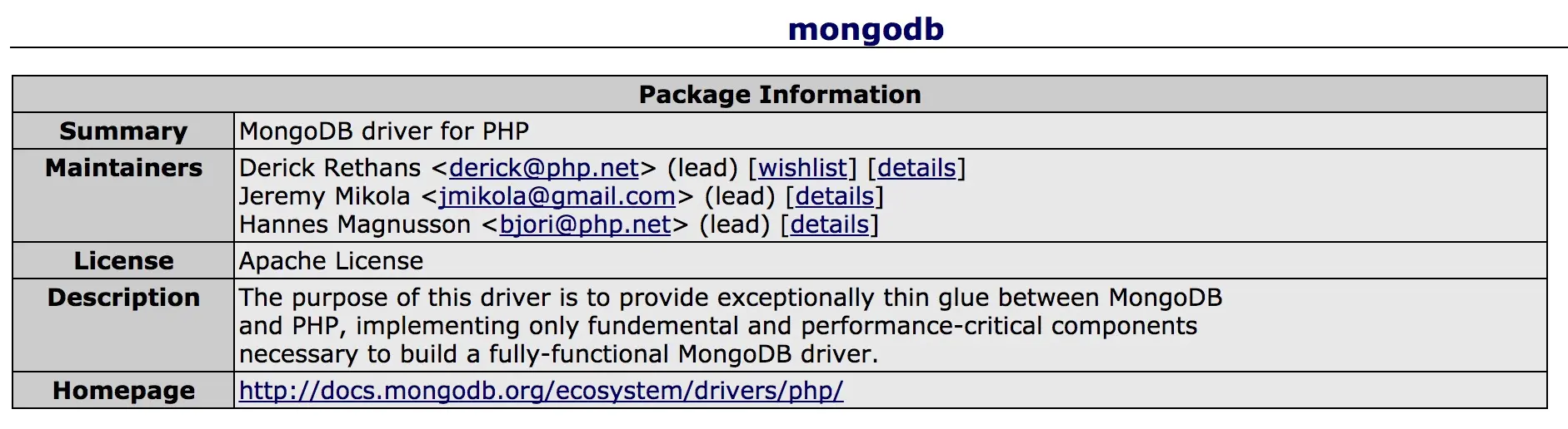 mongodb扩展