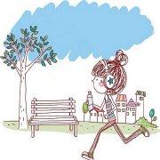 写完代码去跑步的个人资料头像