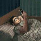 三个表情的个人资料头像